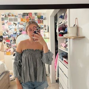 Rue Stiic gingham top